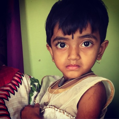 Gorgeous kid in Karnataka